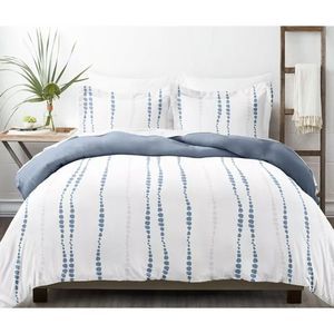 Home Collection Urban Vibe Pattern 3 Piece Reversible Duvet Cover Set Ki…